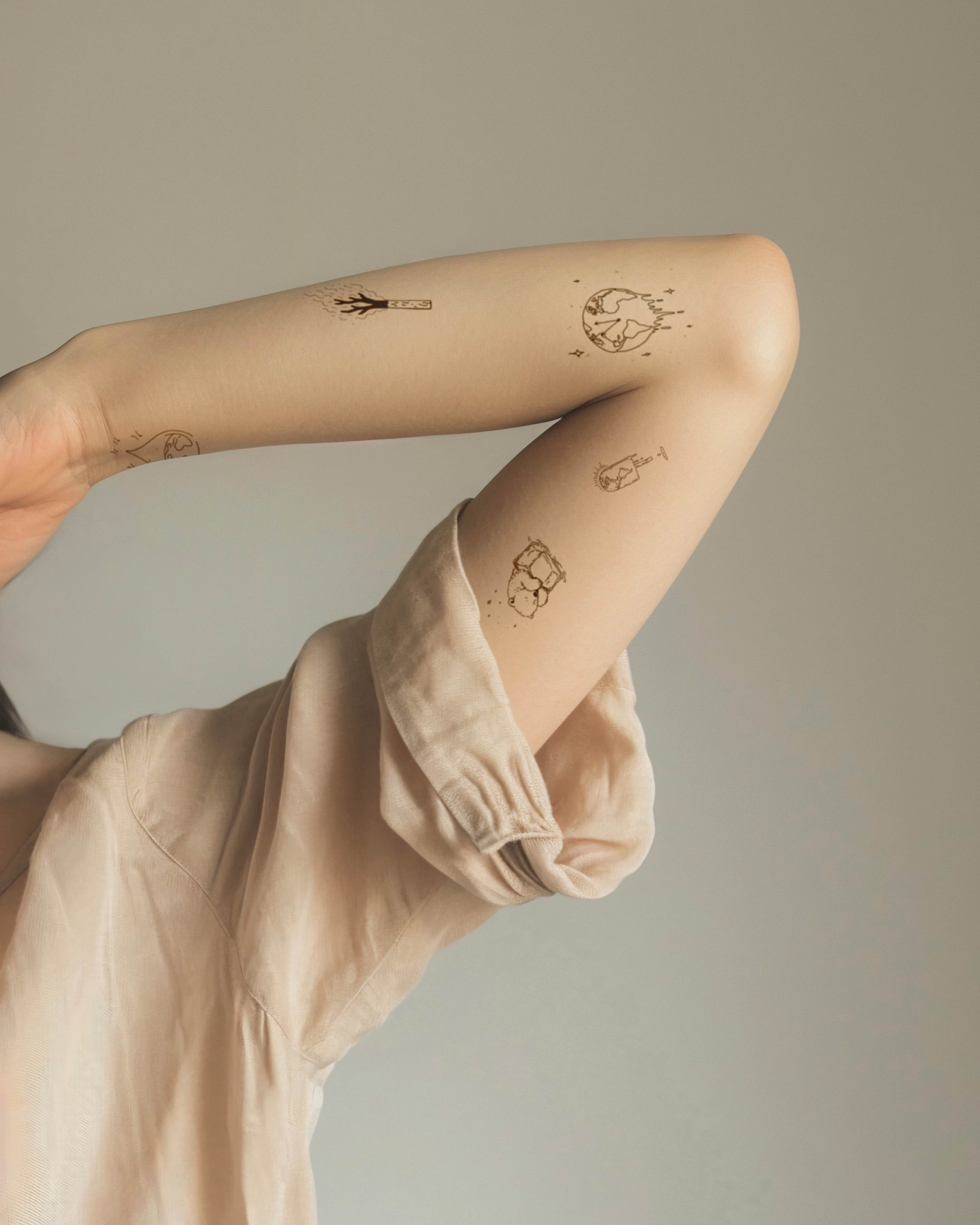 fallen branch — tattoo design