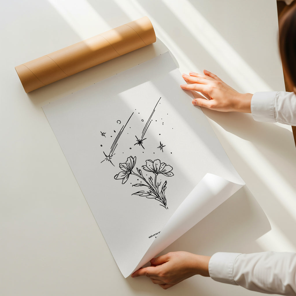 minimalist digital line art print inspired by Ariana Grande’s Sweetener album – pete davidson