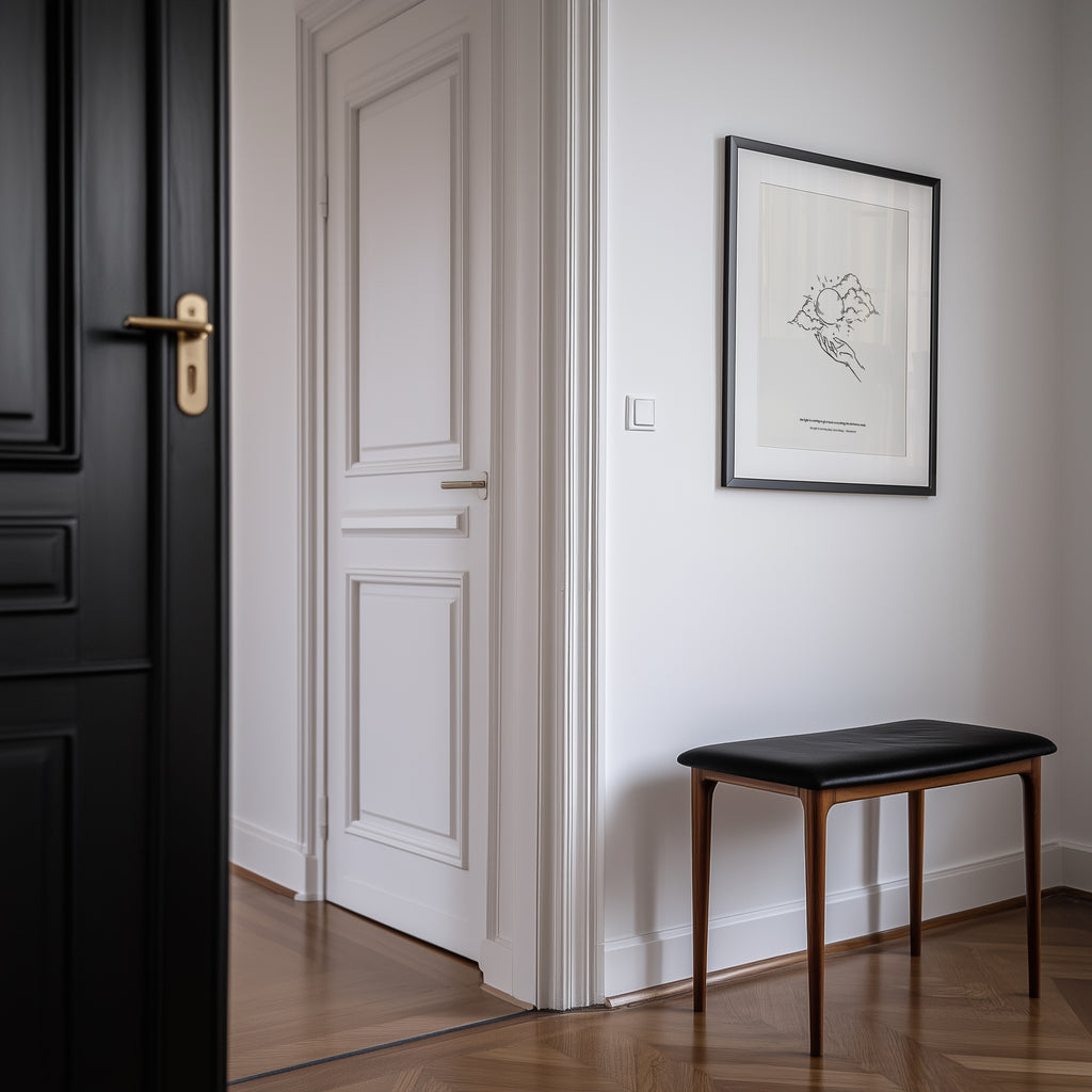 minimalist digital line art print inspired by Ariana Grande’s Sweetener album – the light is coming