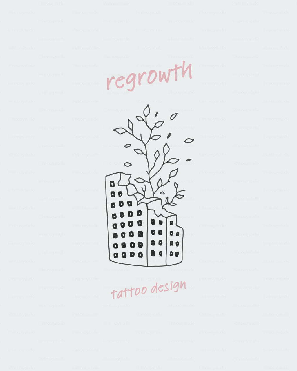 regrowth — tattoo design