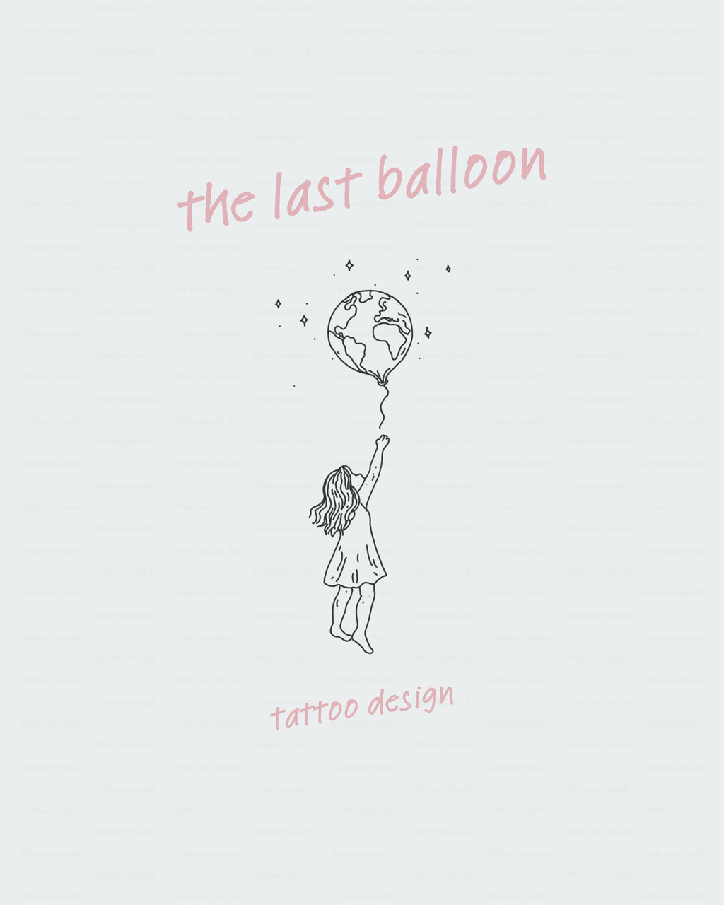 the last balloon — tattoo design