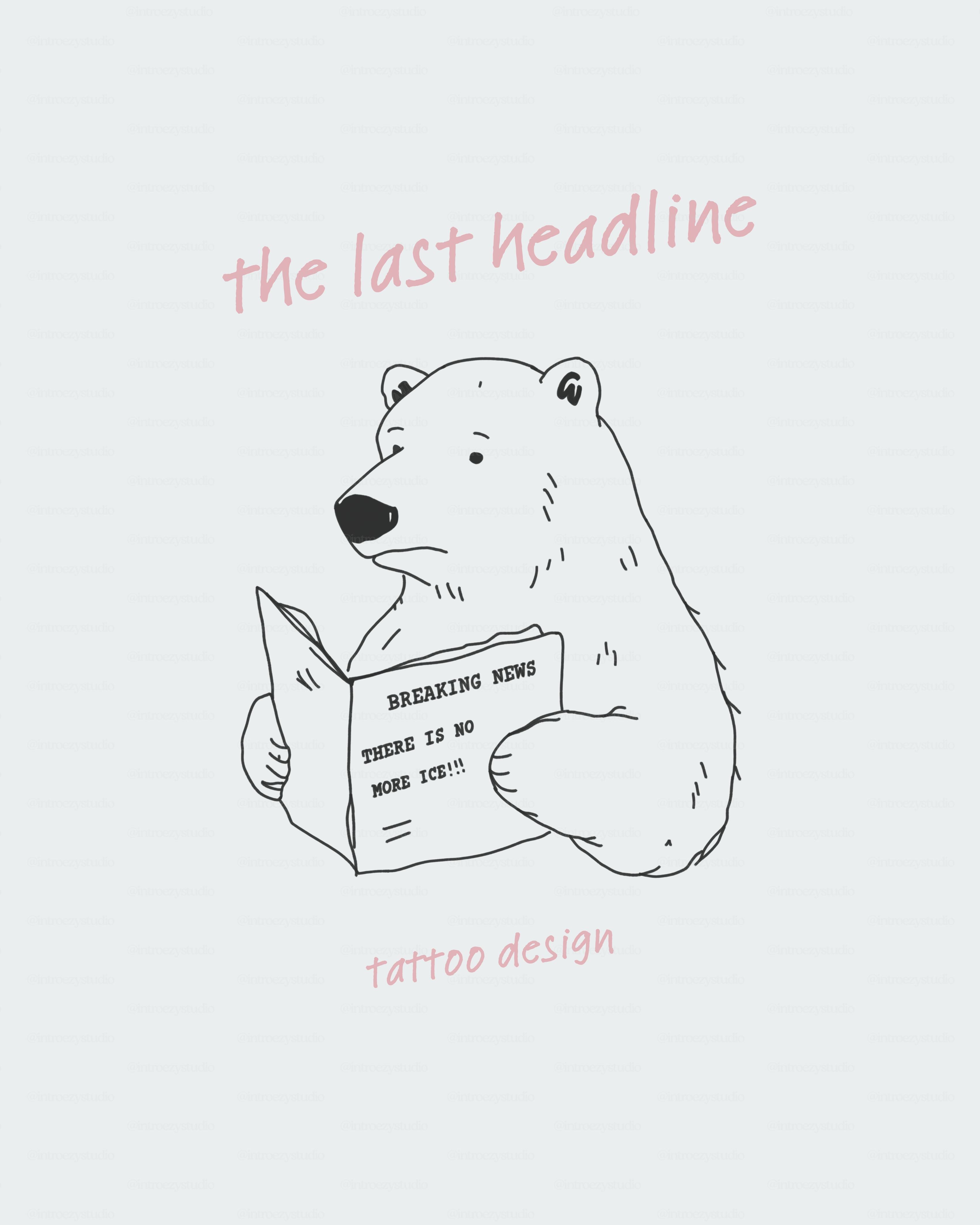 the last headline — tattoo design