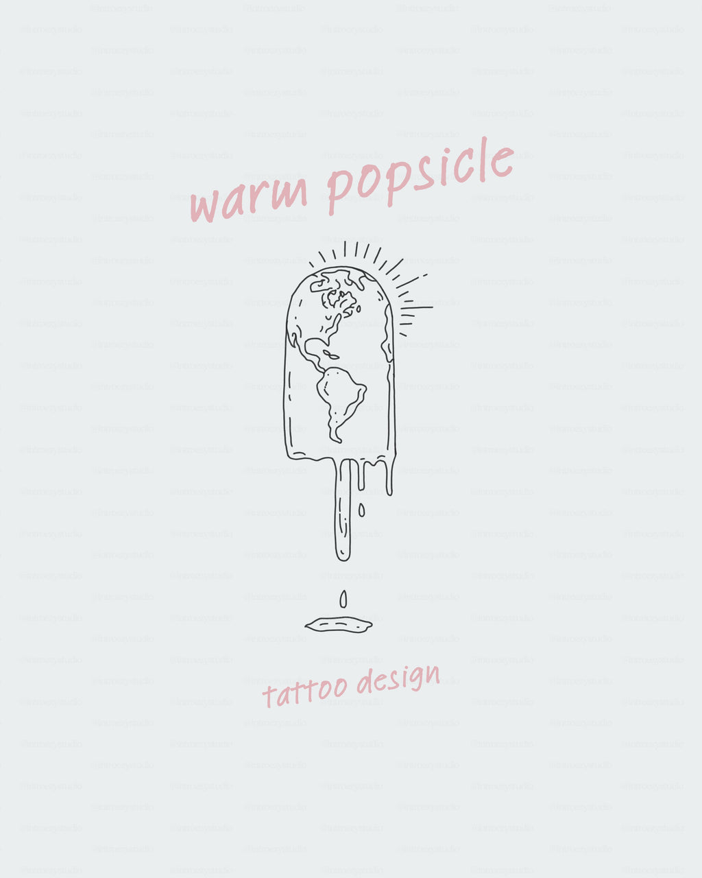 warm popsicle — tattoo design